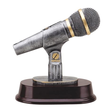 Singing Microphone Trophy 1