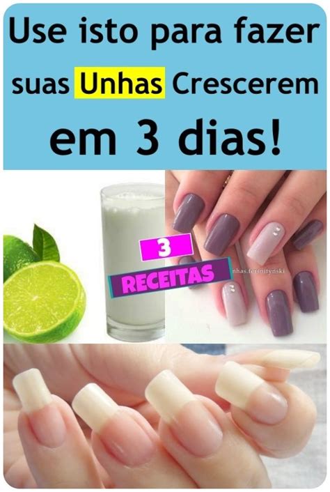 Como Fazer A Unha Crescer Rapido - Receita Simples Para Fazer as Unhas Crescerem Rapidamente! | Como fazer ...