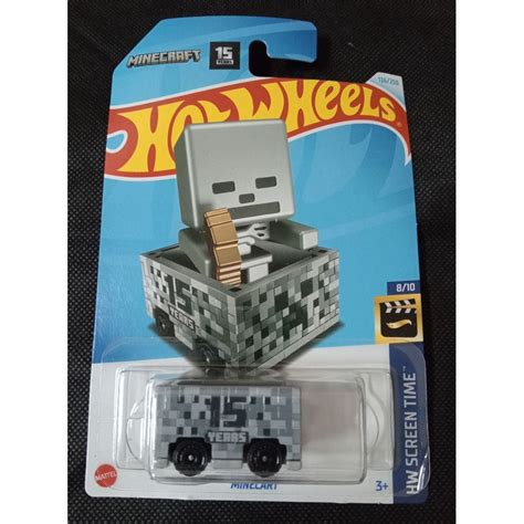 HOT WHEELS MINECART MINECRAFT YEARS Shopee Malaysia