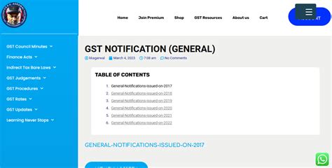 Gst Notification General Taxbykk