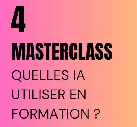 Quelles Ia Utiliser En Formation L Atelier Du Formateur