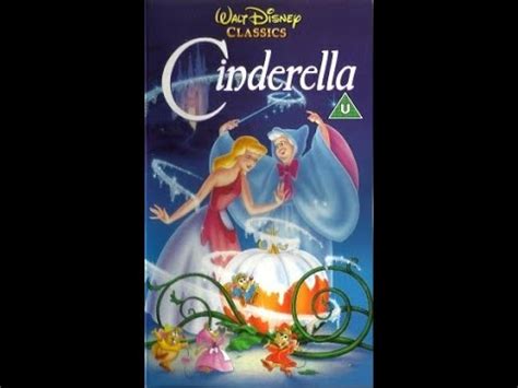 Opening To Cinderella UK VHS 1992 YouTube