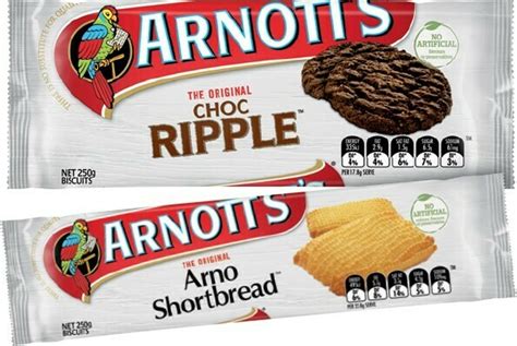 Arnott S Choc Ripple Arno Shortbread Granita Or Teddy Bear Biscuits