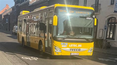 Iveco Crossway Le Hybrid Letec Cintra Keolis Youtube