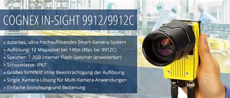 Cognex In-Sight 9912 Bildverarbeitungssystem - bci GmbH