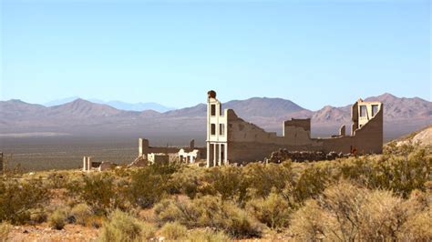 Rhyolite Ghost Town: From Boom to Bust - Getaway Couple