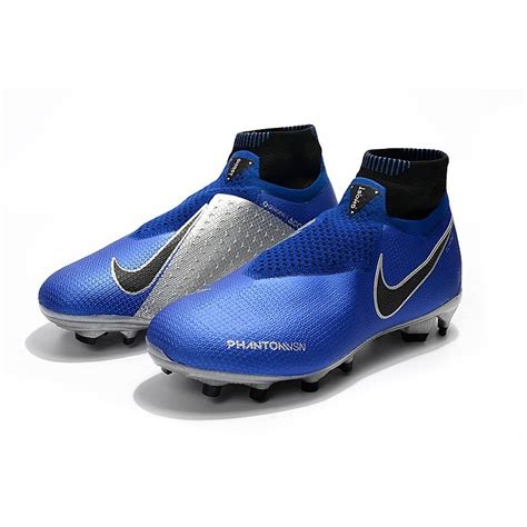 Nike Boots Phantom Vsn Elite Dynamic Fit Fg Blue Silver