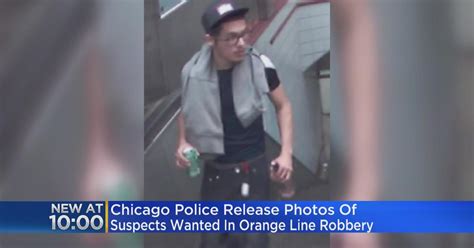 Chicago Police Release Photos Of Suspects Wanted In Orange Line Robbery