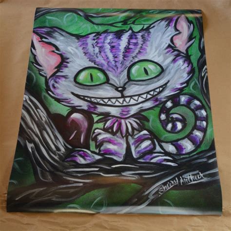 Cheshire Cat Art Print of Original Painting 28 X 20 or 19 X 13 - Etsy