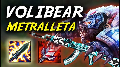 VOLIBEAR MID METRALLETA EN WILD RIFT YouTube