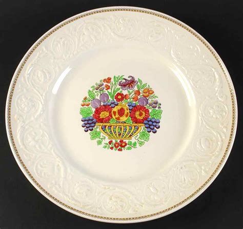 Windermere Multicolor 14 Chop Plate Round Platter By Wedgwood