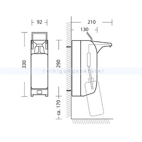 Desinfektionsmittelspender IMP E A Touchless Mit Sensor