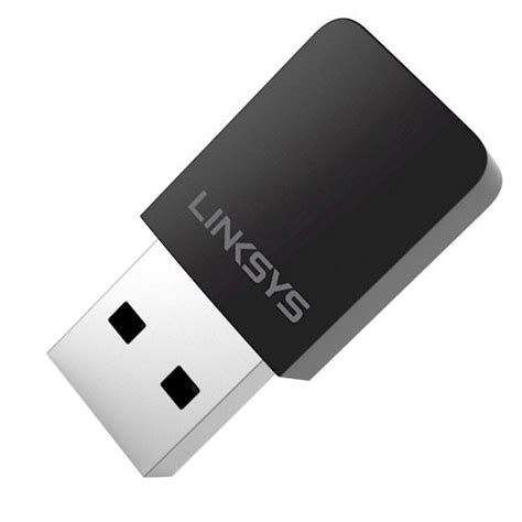 Linksys WUSB6100M Max Stream AC600 Dual Band WiFi 5 Micro USB Adapter