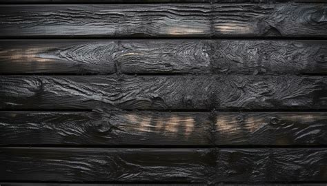 Burnt Wood Background Texture Burnt Wooden Boards Closeup Sho Sugi