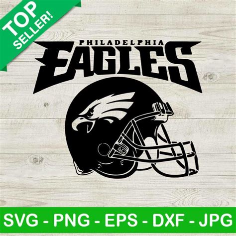 Philadelphia Eagles Helmet SVG, Philadelphia Eagles Logo SVG, Football ...