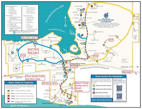 Sandestin Florida Map | Free Printable Maps