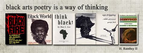 Cultural Front: Black arts poetry is a way of thinking