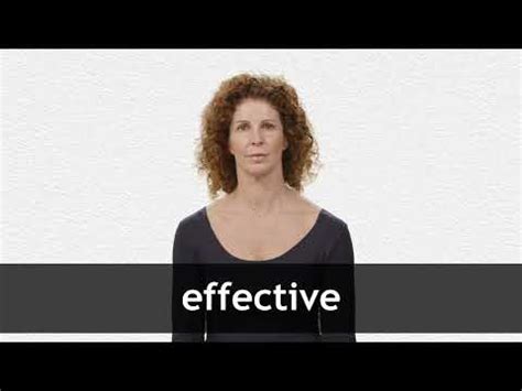 EFFECTIVE definition and meaning | Collins English Dictionary 