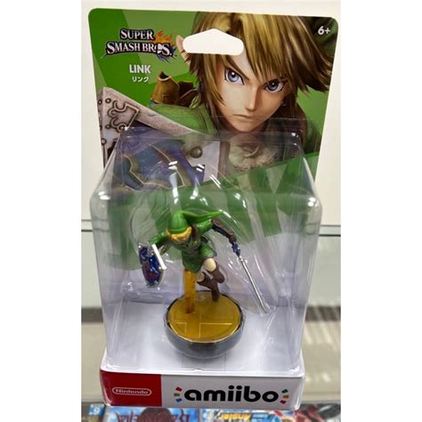 任天堂 Amiibo Nfc Switch 明星大亂鬥 薩爾達傳說 曠野之息 林克 Link 全新品 士林遊戲頻道 蝦皮購物