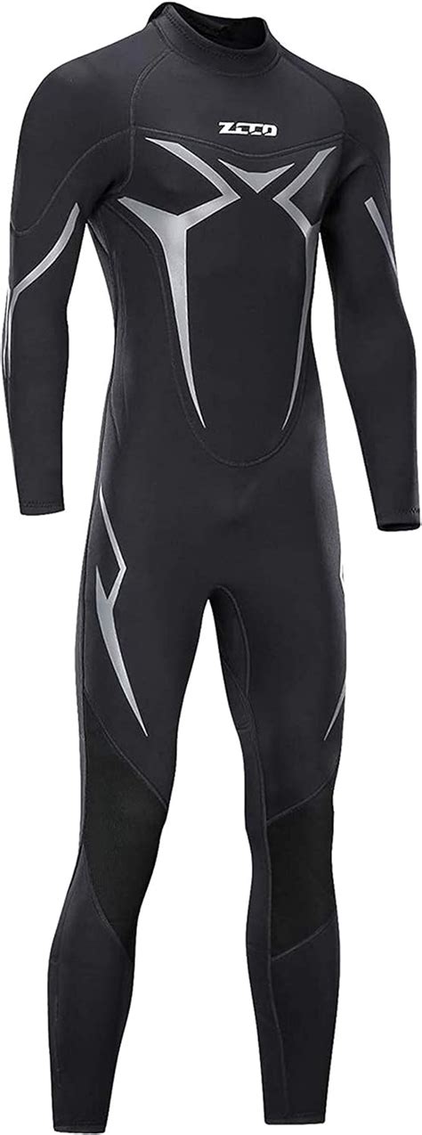 TrusMe Traje De Neopreno De 3 Mm De Los Hombres De Buceo Traje De Buceo