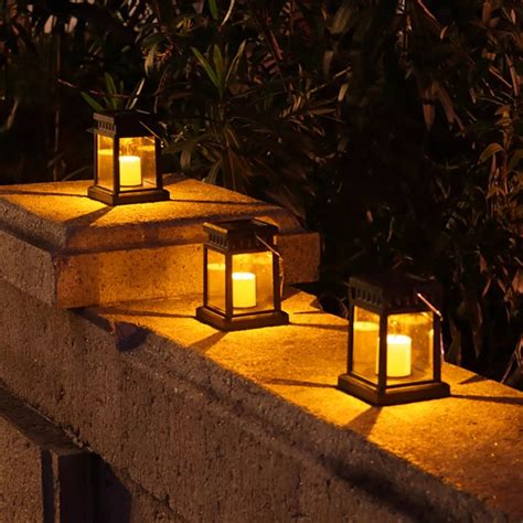 Outdoor Solar Lantern Lights Garden Decor Lamps Home - Etsy