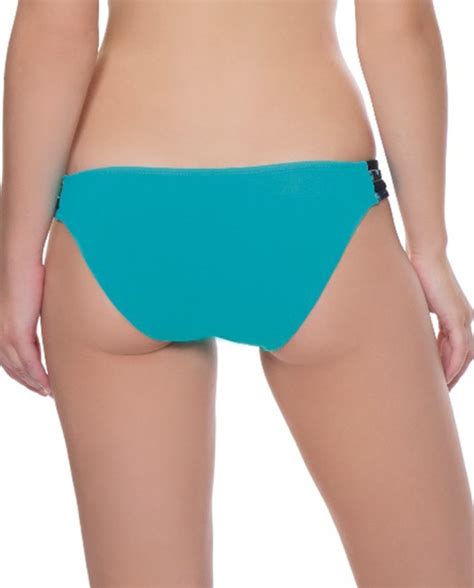 Braga Bikini Tiras Costado Turquesa Bikini Bikini