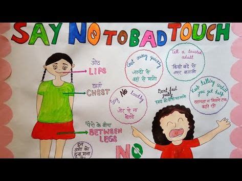 very easy tlm,Good touch bad touch poster for kids - YouTube