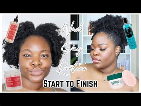 Easy Wash Day Routine For C Natural Hair Ft Carol S Daughter Coco