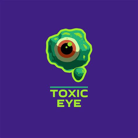 Toxic Eye Gaming Logo - Turbologo Logo Maker