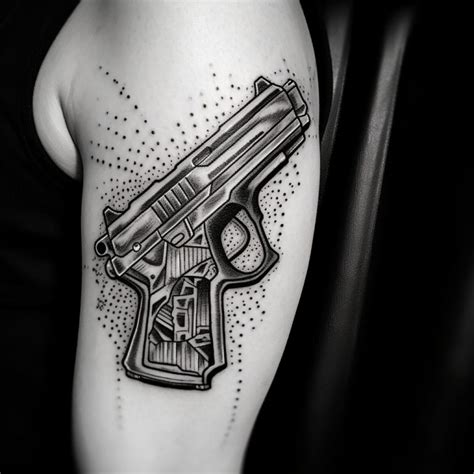 53 Pistol Tattoo Ideas - TattooClue.com