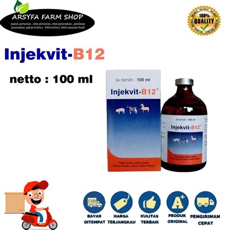 Jual Injekvit B12 100ml Injeksi Untuk Perbaiki Kondisi Tubuh Anemia