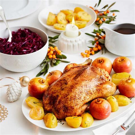 Weihnachtliche Braten Von Der Ente Essen Und Trinken