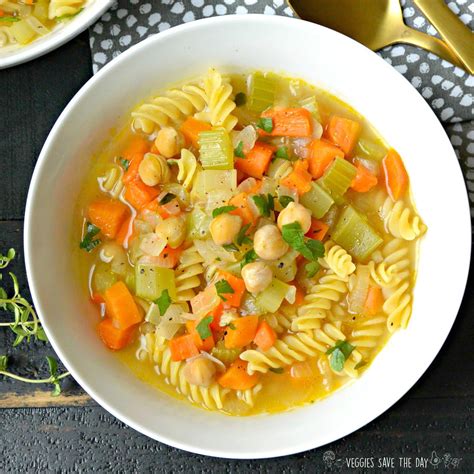 Chickpea Noodle Soup