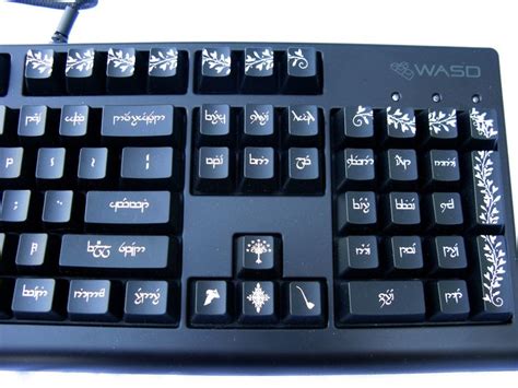 Picture Set Its A Tengwar Keyboard This Is Perfect I Can Read It