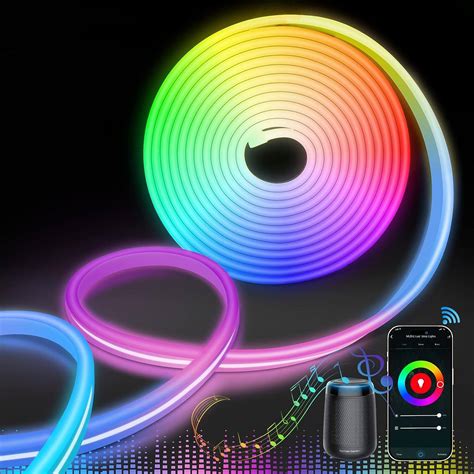 Seville Dreamcolor Bluetooth Remote LED Neon Strip USB 5V RGBIC Neon