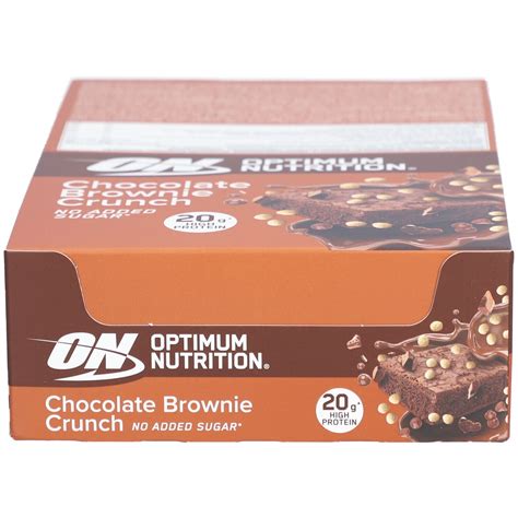 Optimum Nutrition PROTEIN BARS Chocolate Brownie Crunch 10x65 G Shop