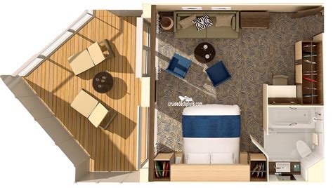 Ovation Of The Seas Junior Suite Large Balcony Stateroom