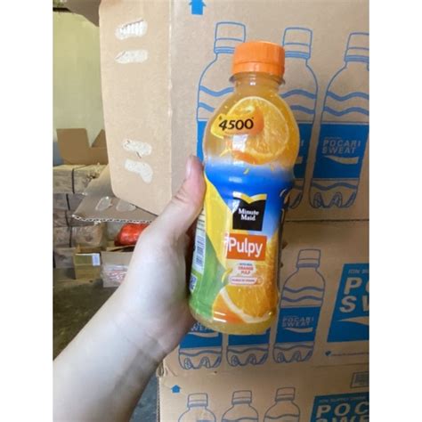 Jual Minute Maid Pulpy Orange Shopee Indonesia