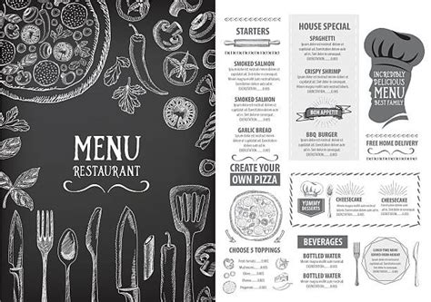 Royalty Free Menu Board Clip Art, Vector Images & Illustrations - iStock