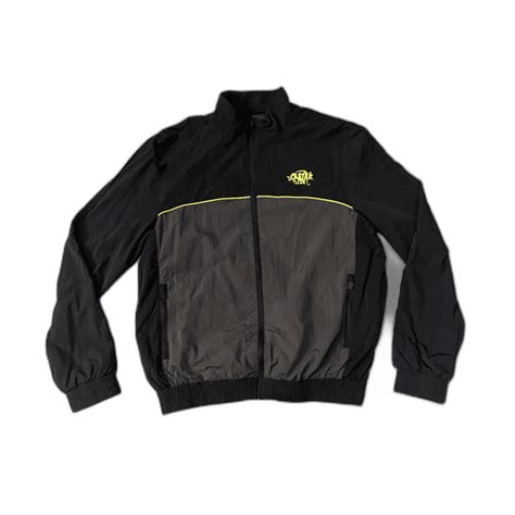 Synaworld ‘syna Logo Shell Tracksuit Blackgreyyellow