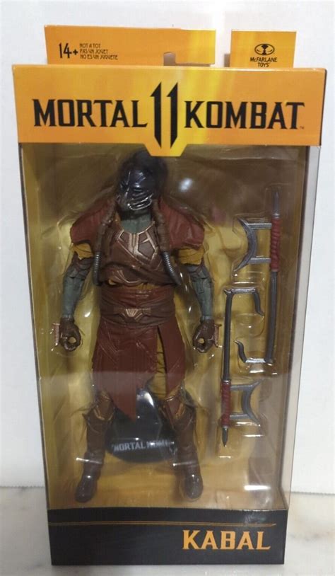 Mcfarlane Toys Mortal Kombat Rapid Red Kabal Action Figure Ebay