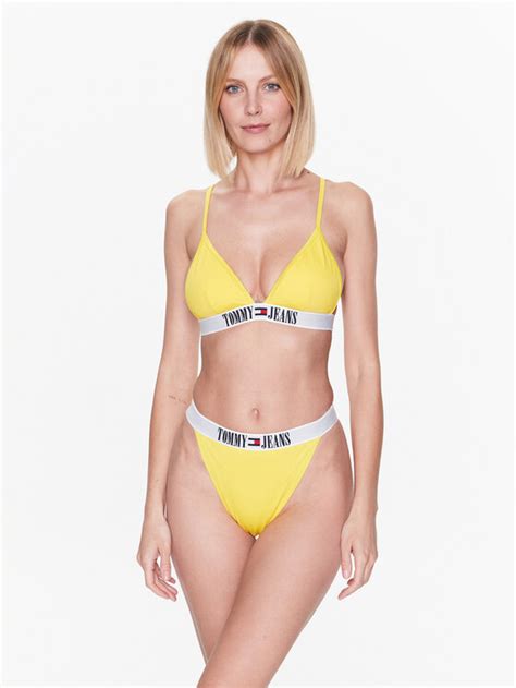 Tommy Jeans Bikini Unterteil Uw Uw Gelb Modivo De