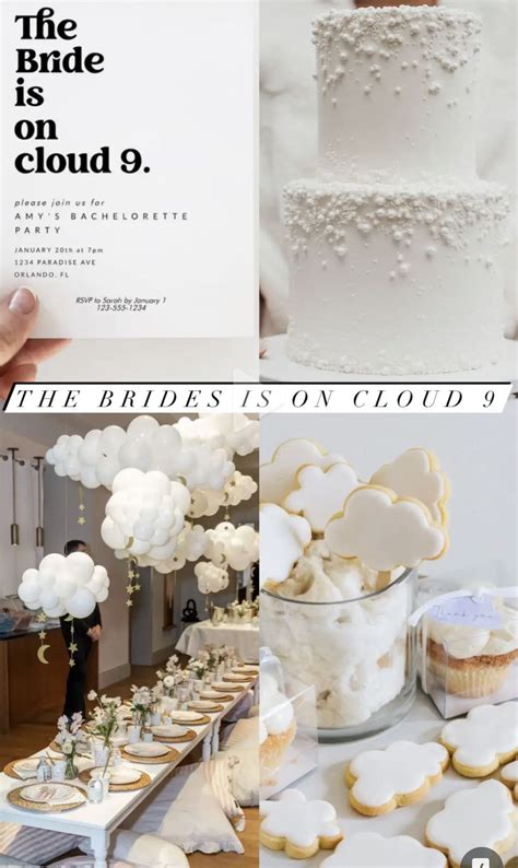 35 Dreamy Ideas For A She S On Cloud Nine Bridal Shower Artofit