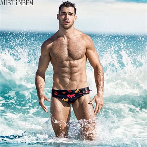 Y Austinbem Hot Swimwear Men Swimming Briefs Sexy Trunks Swimsuit Beach Shorts Bathing