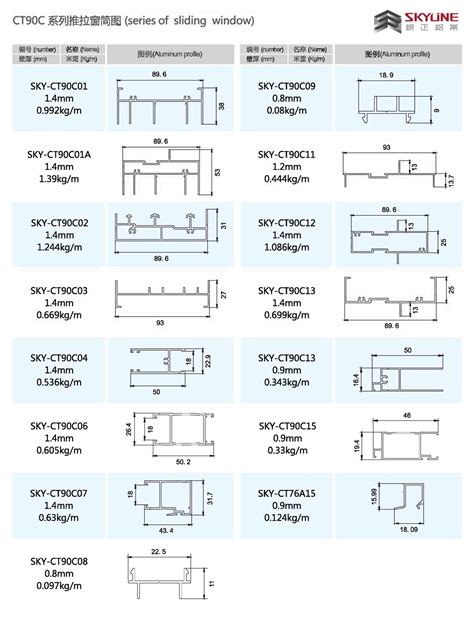 Ct90c系列推拉窗 佛山市银正铝业有限公司