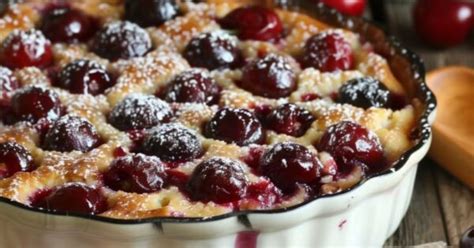 Clafoutis La Receta De La Tarta Francesa Hecha Con Cerezas