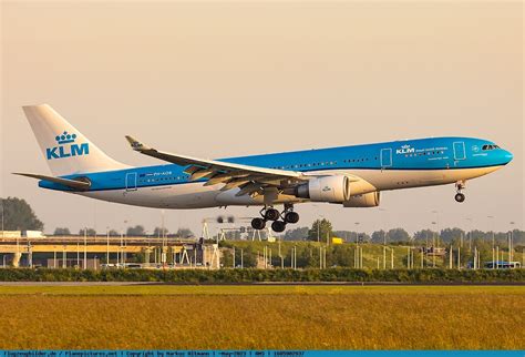 Picture KLM Royal Dutch Airlines Airbus A330 203 PH AOB