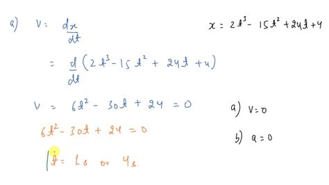 SOLVED The Motion Of A Particle Is Defined By The Relation X 2t 3