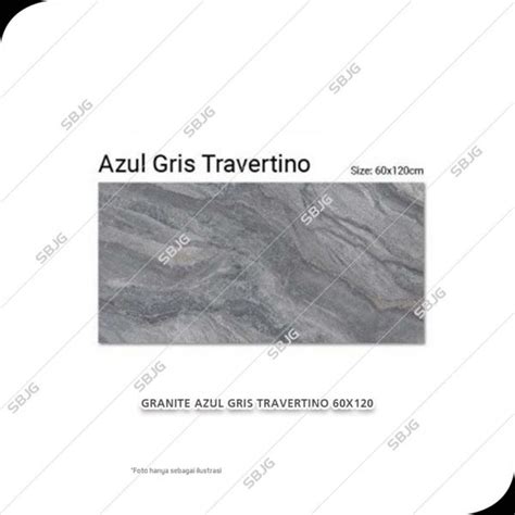 Granite Azul Gris Travertino 60120 Supermartketbangunan