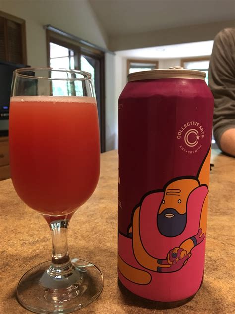 Collective Arts Brewing Sour With Peach Passion Fruit And Raspberry